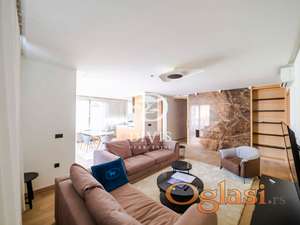 Lux 4.0 stan sa garažom, kod Hrama, Vračar, 132m2